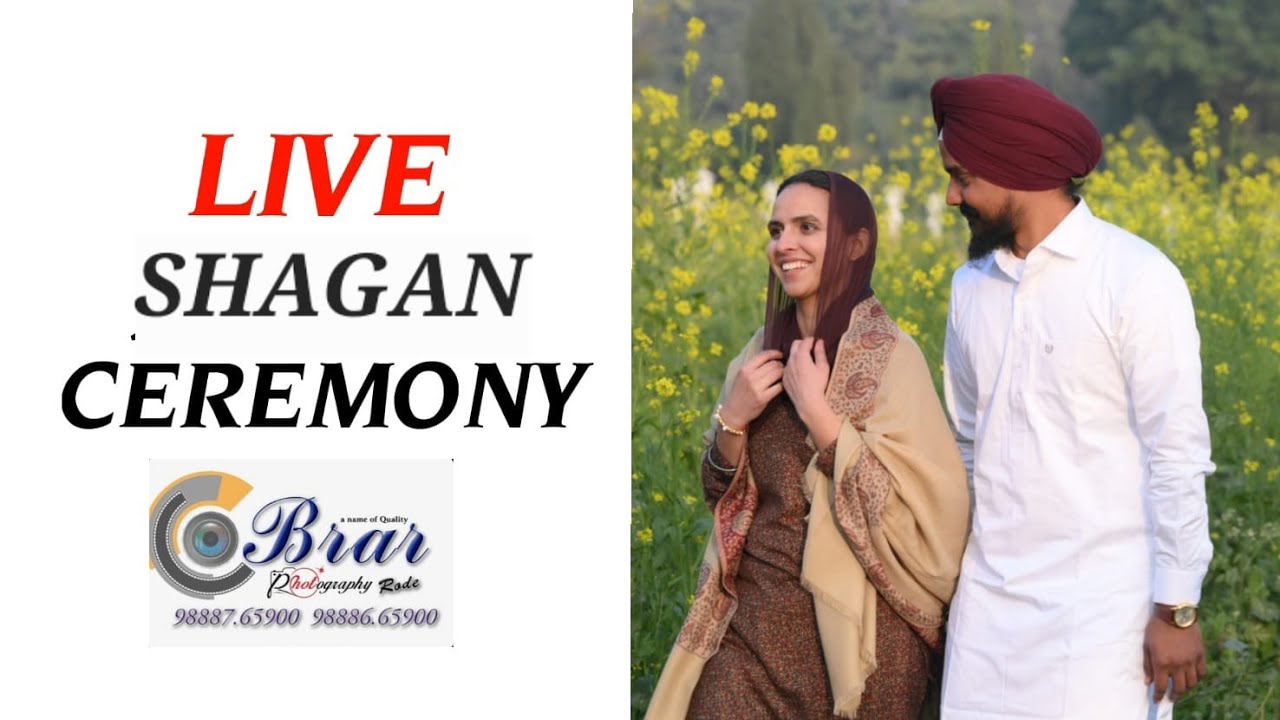 LIVE SHAGAN CEREMONY # HARINDER SINGH & SUKHWINDER KAUR(20-01-2026)