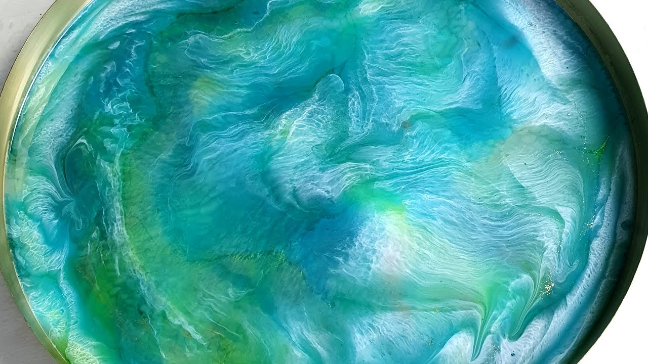 Made #5 Moja pierwsza taca z żywicy | Made #5 My first resin tray