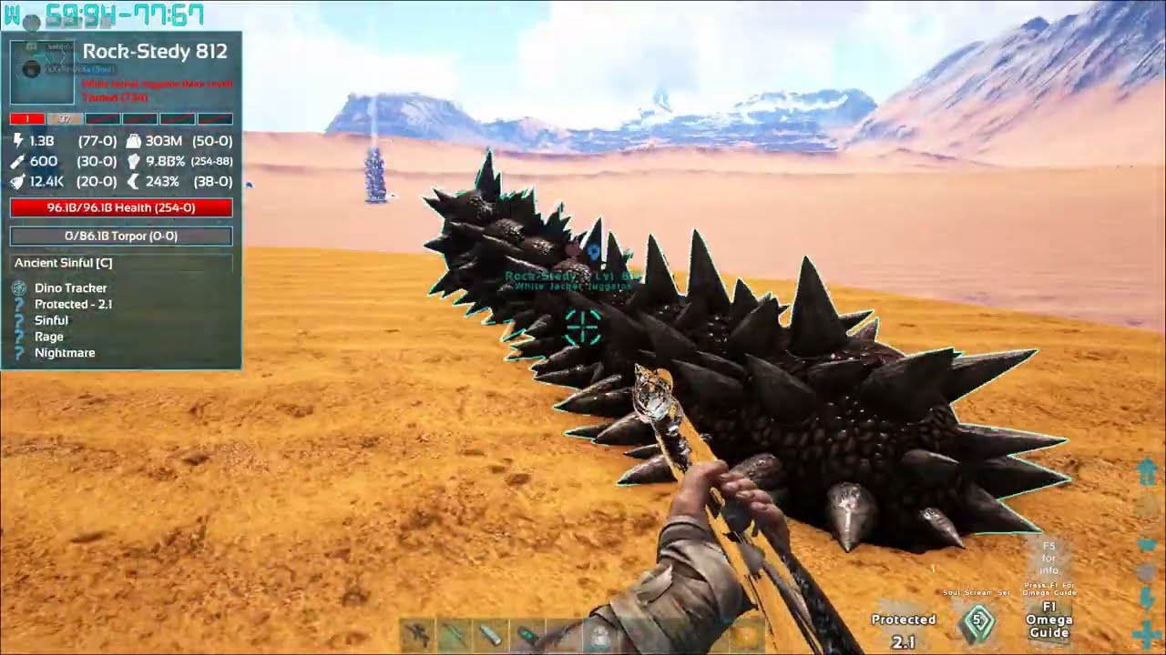 ARK Omega! Mace After Nerf Vs Endless Paragon God! Another Way To Get Ancient Essence!