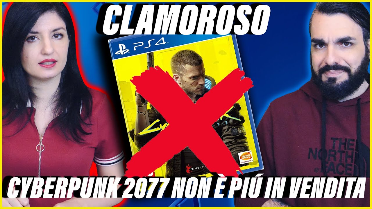 CLAMOROSO: Sony RIMUOVE Cyberpunk 2077 dalla VENDITA!