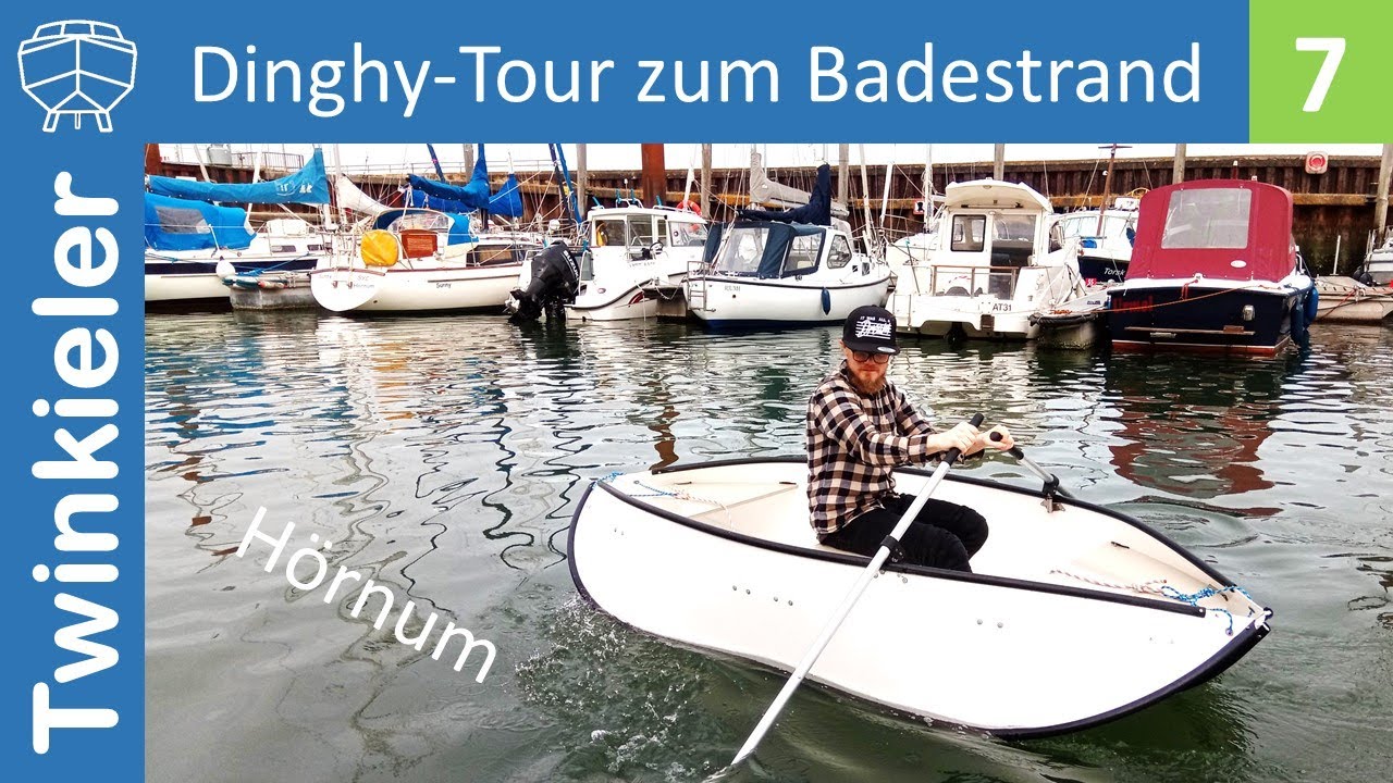 Dinghy-Tour zum Badestrand von Hörnum auf Sylt
