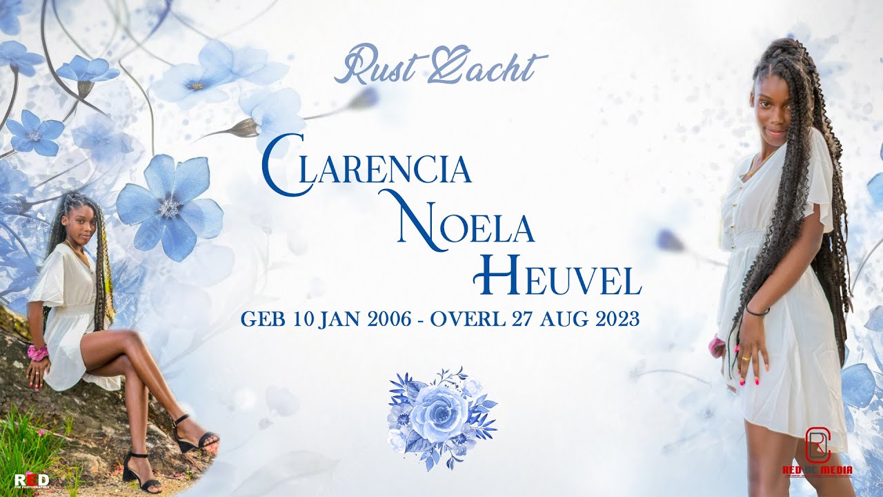 UITVAART REPORTAGE van CLARENCIA NOELA HEUVEL 05.09.2023
