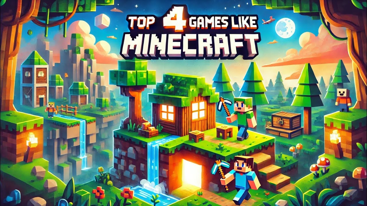 Top 4 Games Like Minecraft on Microsoft Store: Must-Try Sandbox Adventures