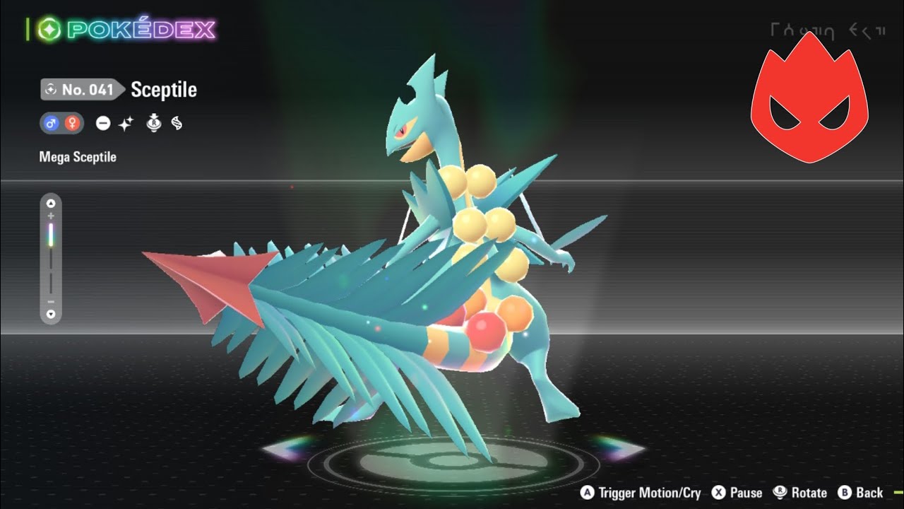 Shiny Alpha Sceptile | Pokémon Legends Z-A