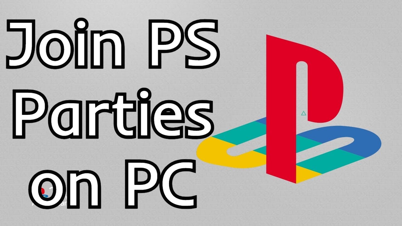 How to Join a Playstation Party on your Gaming PC!! 2 Minute Tutorial