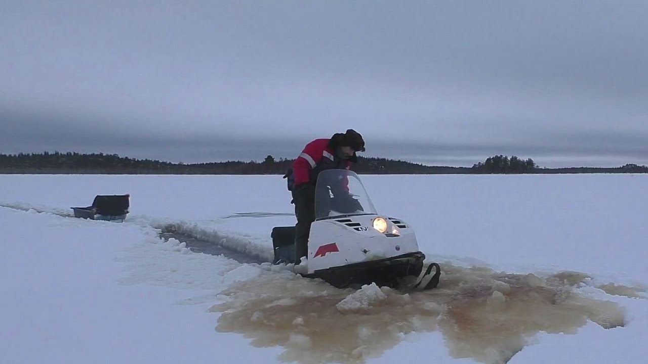 ПРОВАЛИЛСЯ НА БУРАНЕ В ВОДУ-КАК ВЫБРАТЬСЯ/СНЕГ И ВОДА ДЛЯ БУРАНА НЕ БЕДА! ВЕСНА 2021-ЗАКРЫТИЕ СЕЗОНА
