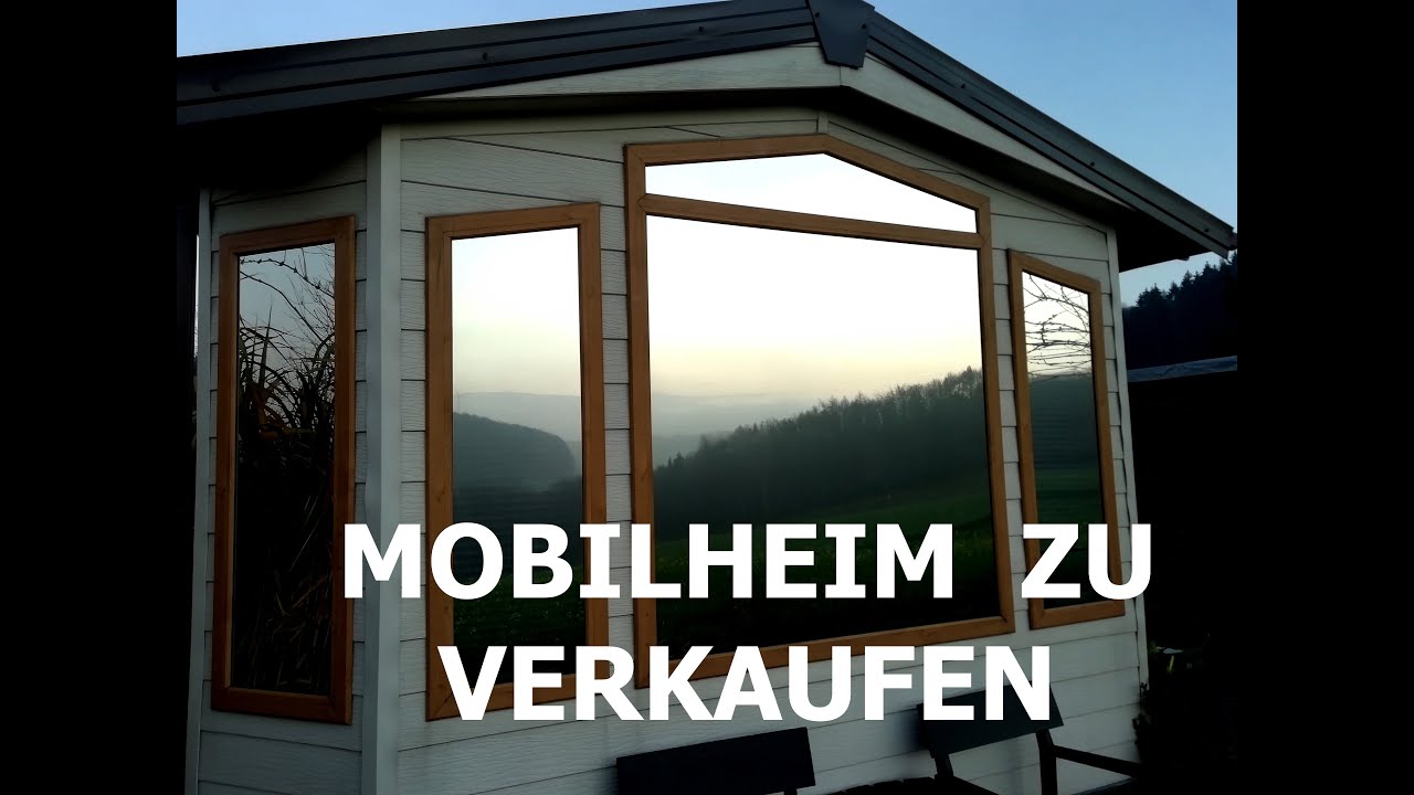 Mobilheim winterfest zu Verkaufen Campingplatz NRW dauerwohnen VIDEO TON AN 🔈