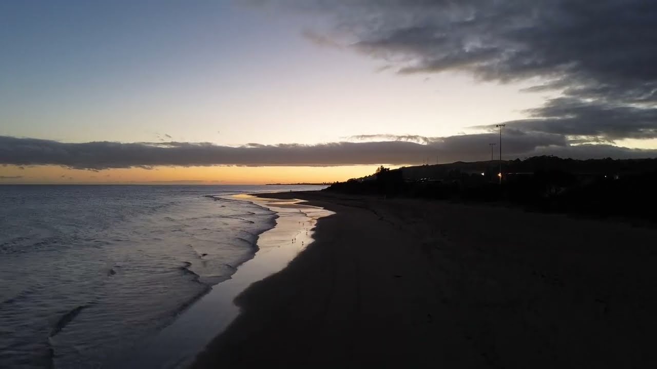Sunrise on Somerset Beach North West coast Tasmania 