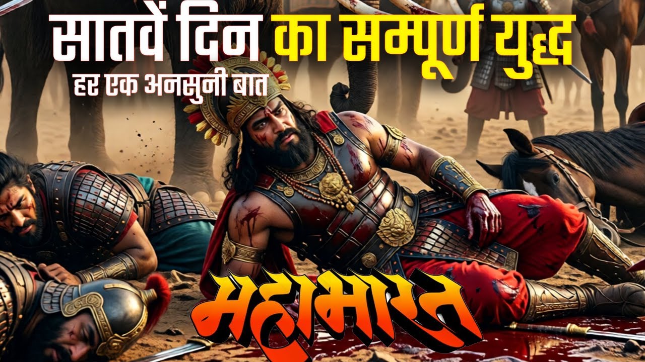 महाभारत युद्ध का सातवाँ दिन, पूरा युद्ध | कुरुक्षेत्र महायुद्ध | Watch God