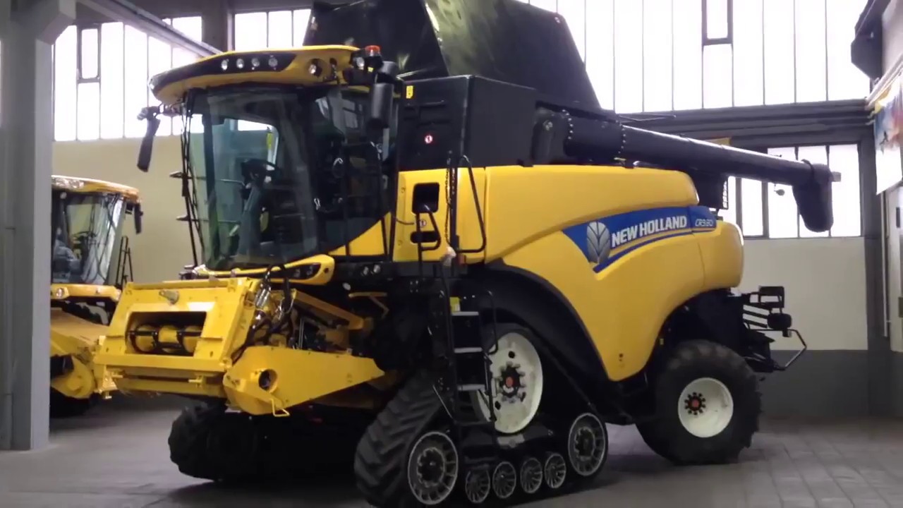 Комбайн New Holland CR 9.80 Rotor. Обзор.