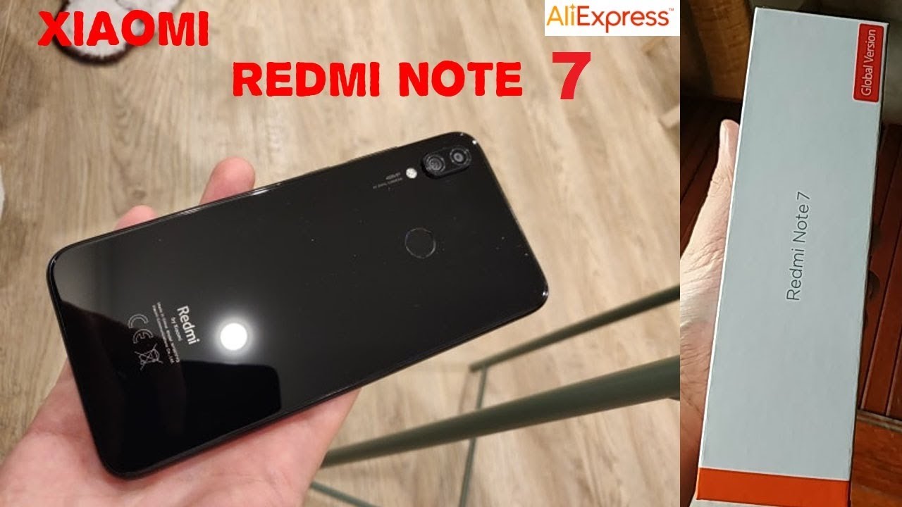 Xiaomi Redmi Note 7 Global Версия с Aliexpress