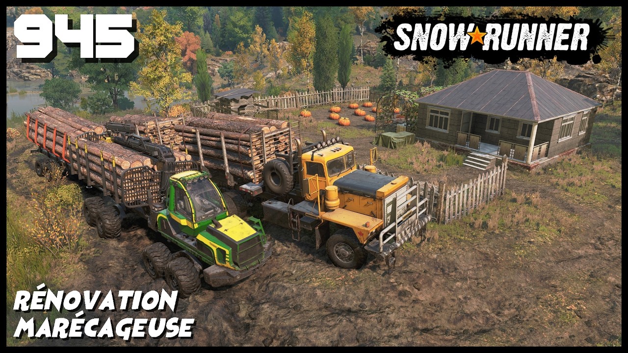 S17 : tâche Rénovation marécageuse - Snowrunner #945 FR Serie X