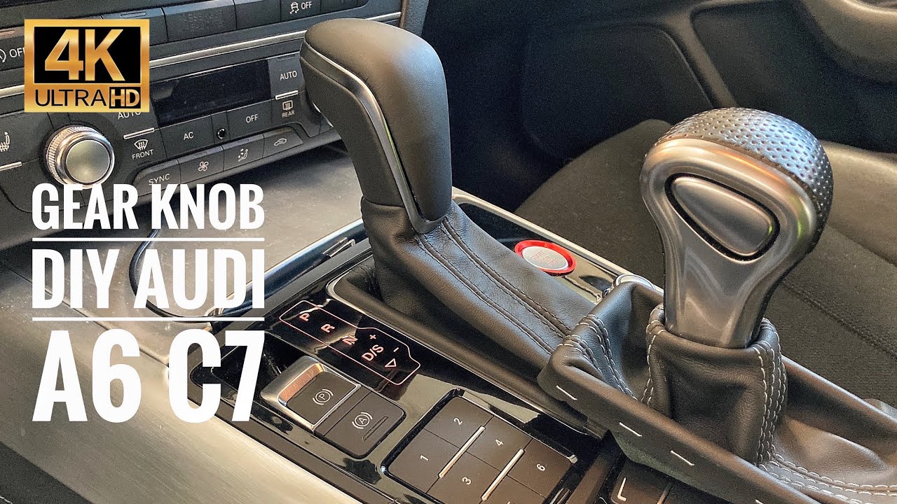 How to Replace a Audi A6 C7 Gear Knob to Facelift Version DIY