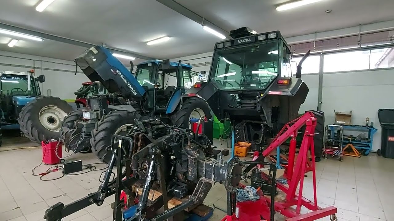 Agro-Mechanika valtra czy to tani ciagnik w naprawie? Zduntrac nowe chlodnice