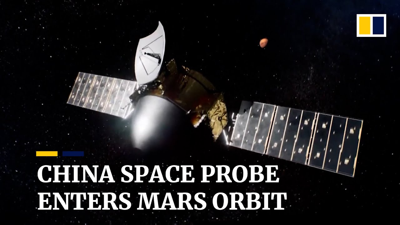 China&rsquo;s Tianwen-1 Mars probe goes into orbit around the red planet
