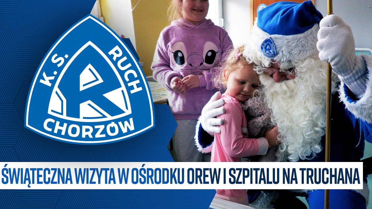 Świąteczna wizyta w ośrodku OREW i szpitalu na Truchana w Chorzowie (06.12.2025)