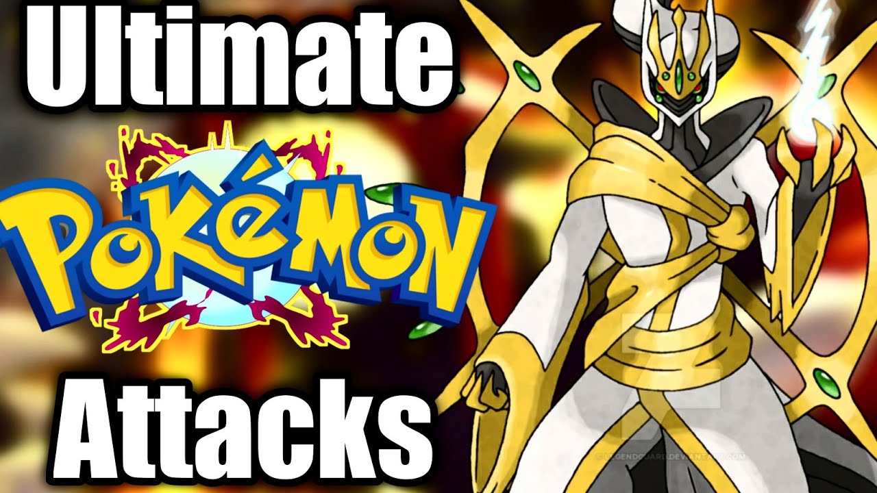 Top 10 strongest signature attacks of pokemon. Explained in hindi. By Toon Clash.