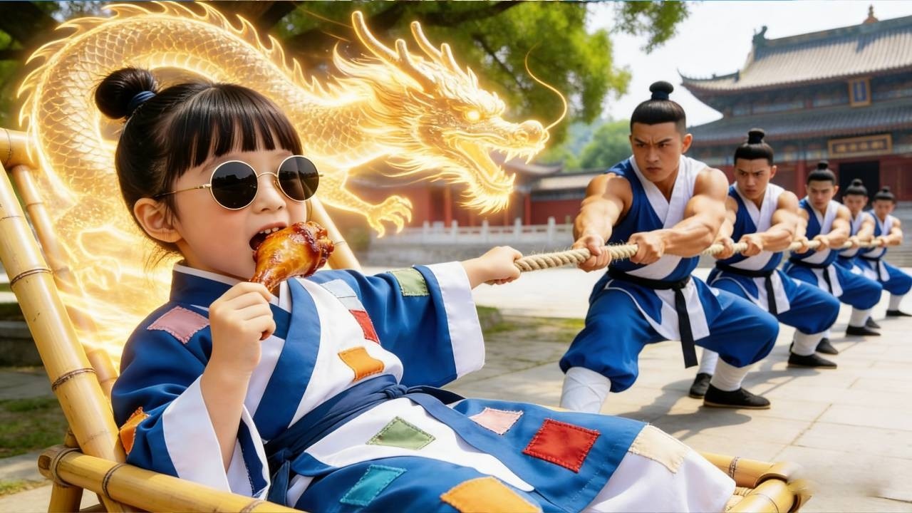 ¡La niña de 5 años es una genio marcial con fuerza súper! Gana fácilmente y es amada por todos！