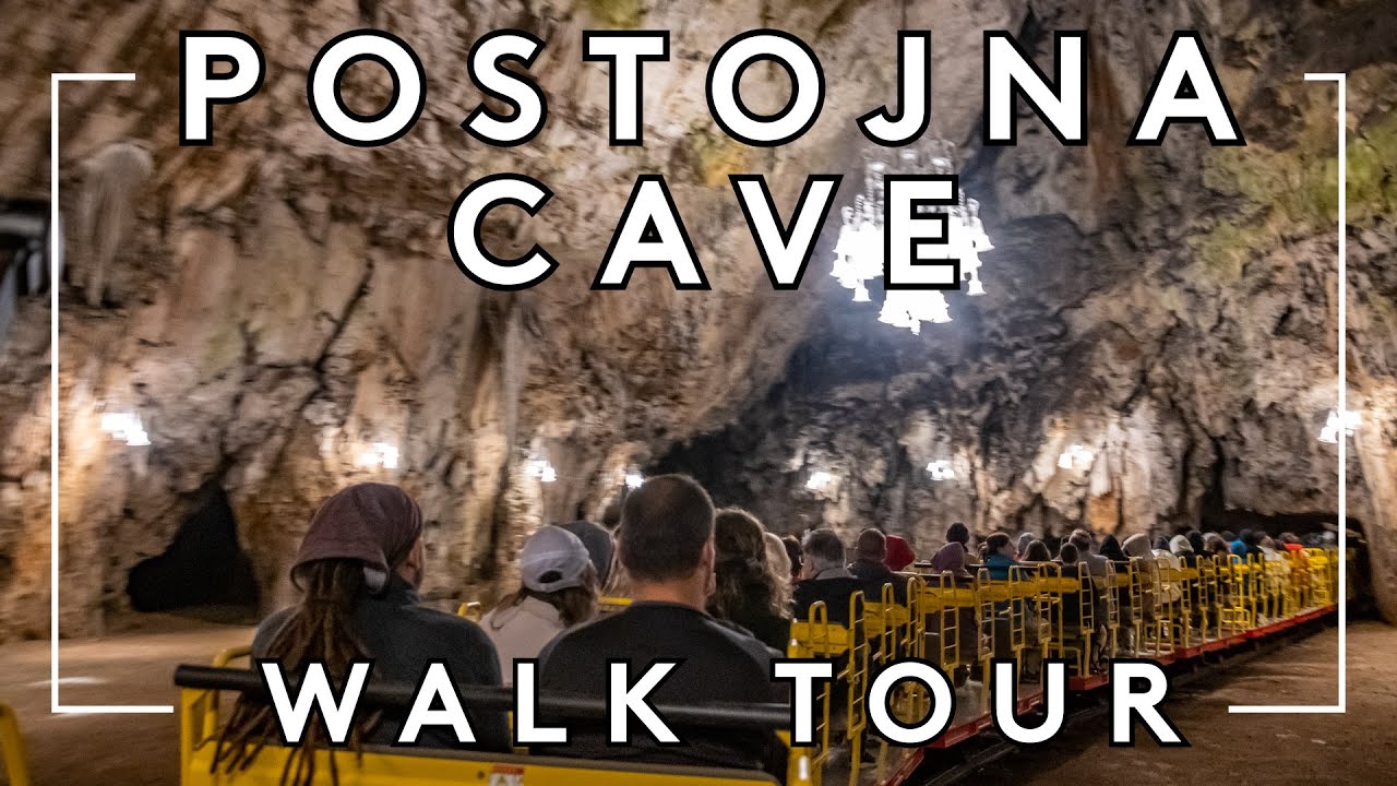 Postojna Cave - Full Tour in 4K of the Second LARGEST Cave in Slovenia