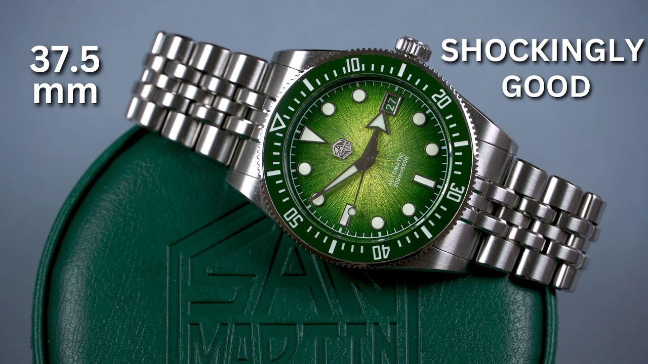 This San Martin is The Best Compact Dive Watch You Can Buy on Aliexpress | SN0148GX 37.5mm