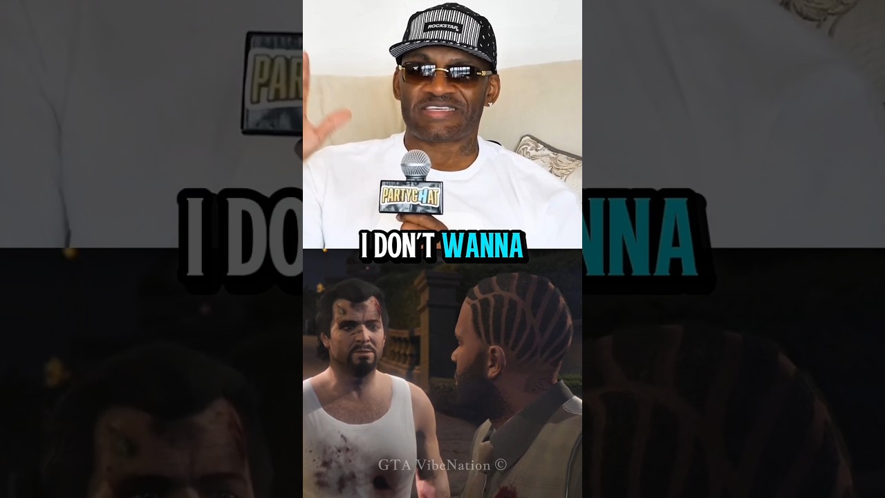 Франклин высмеивает Тревора за фанатов GTA.