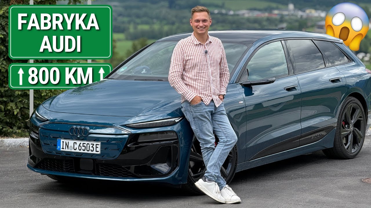 Zobacz zanim kupisz AUDI A6 e-tron 🤯 JADĘ DO FABRYKI AUDI!