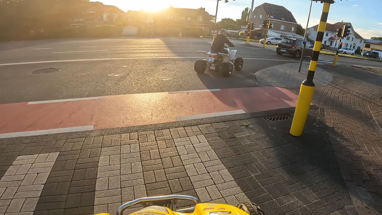 Suzuki LTZ 400 ´s  Fast street ride | Summer ride | BikeLife