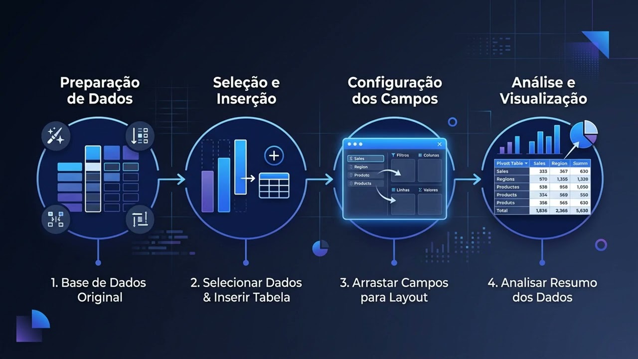 Introdução às Tabelas Dinâmicas | Excel Essencial para o Mercado de Trabalho
