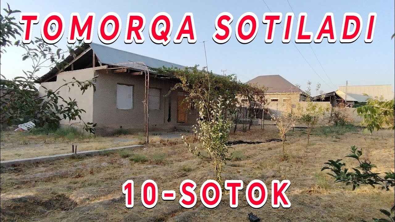 Uchastka Sotiladi 10-Sotok 2-Xona Uyi Bor Surxondaryo Viloyati Sariosiyo #Uchastka_narxlari