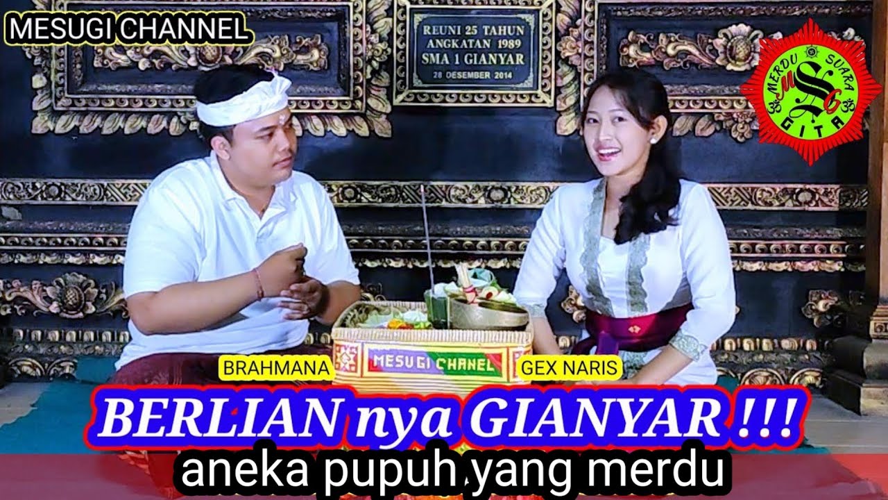 SARASWATI full 1jam  ( ANEKA PUPUH yg MERDU by BERLIAN GIANYAR )  #geguritan #geguritanbali