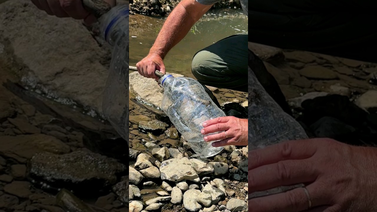 Survival Skills: A Water Hack That Could Save Your Life in Extreme Conditions. #survival #camping