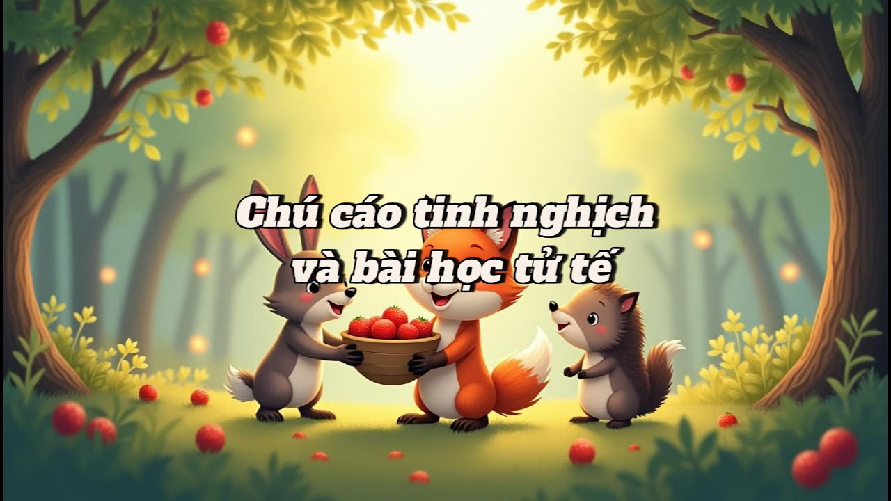 Chú cáo tinh nghịch và bài học tử tế!