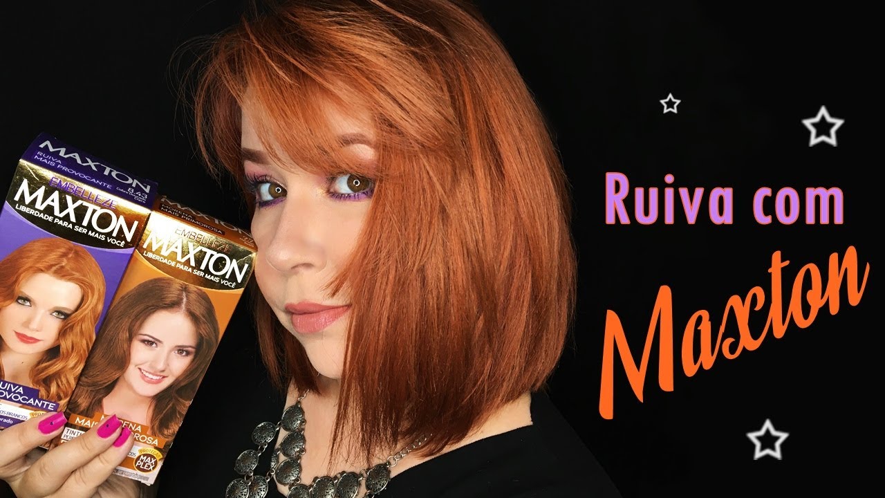 Ruivo acobreado com Maxton -  8.43 e 7.7