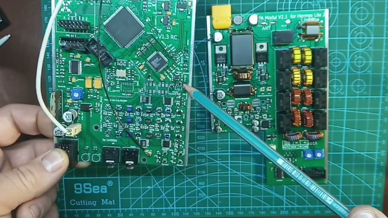 Hermes Lite by EU1SW 14bit ADC/DAC HF SDR Transceiver. Часть 2. В процессе сборки.
