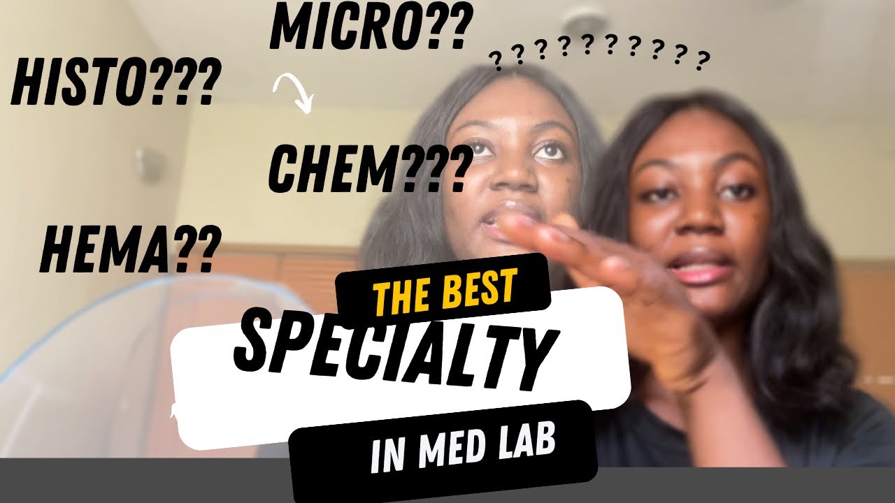 THIS IS THE BEST SPECIALTY IN MED LAB AND HERE’S WHY