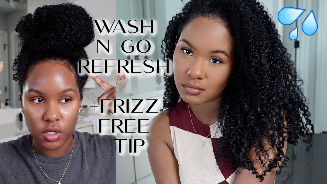 WASH N GO REFRESH | Frizz Fighting Game Changing TIP!
