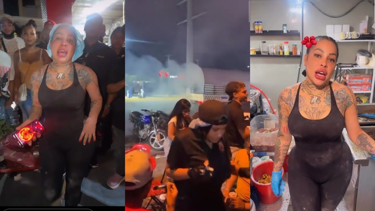 Mami jordan enfrenta la policía por tirar bomba en su pica pollo 