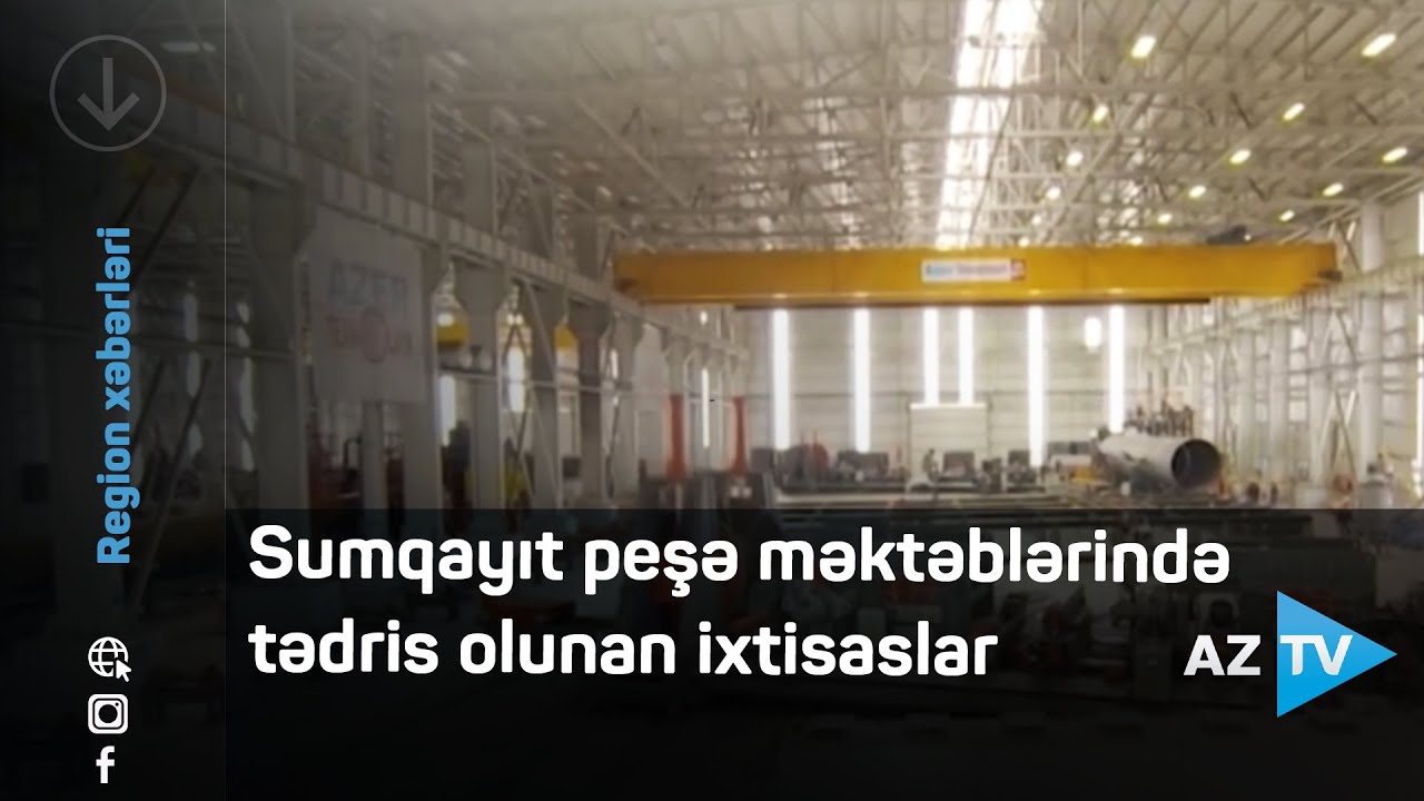 Sumqayıt peşə məktəblərində tədris olunan ixtisaslar