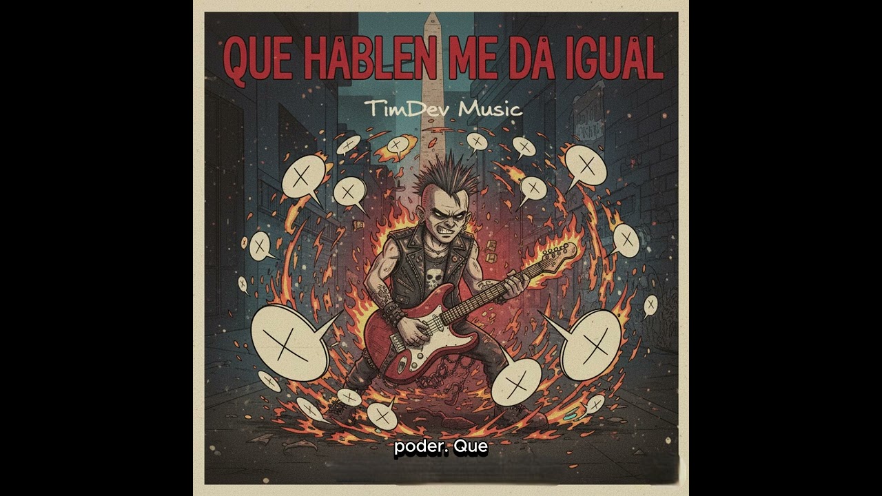 Que Hablen, Me Da Igual – TimDev Music (Official Video Lyrics)