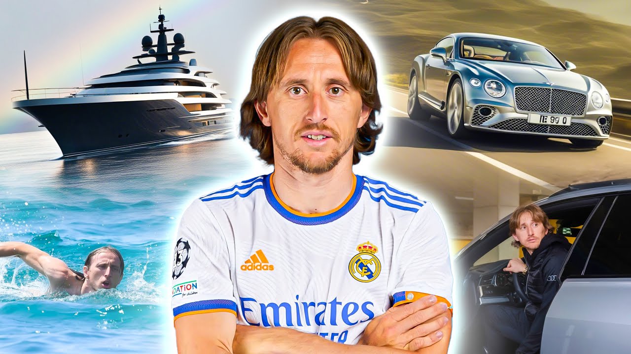 Essa é a vida luxuosa de Luka Modrić, estrela do Real Madrid e finalista do Bola de Ouro 2023