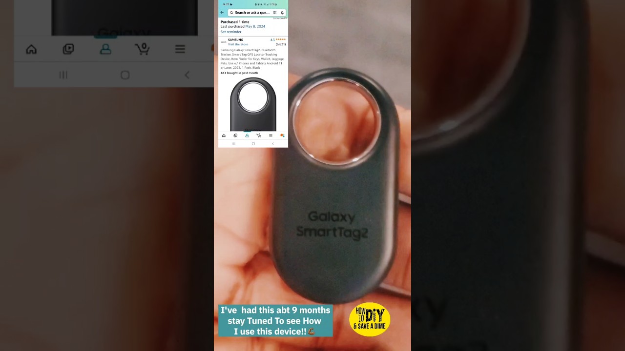 Как заменить батарею в Smart Tag2