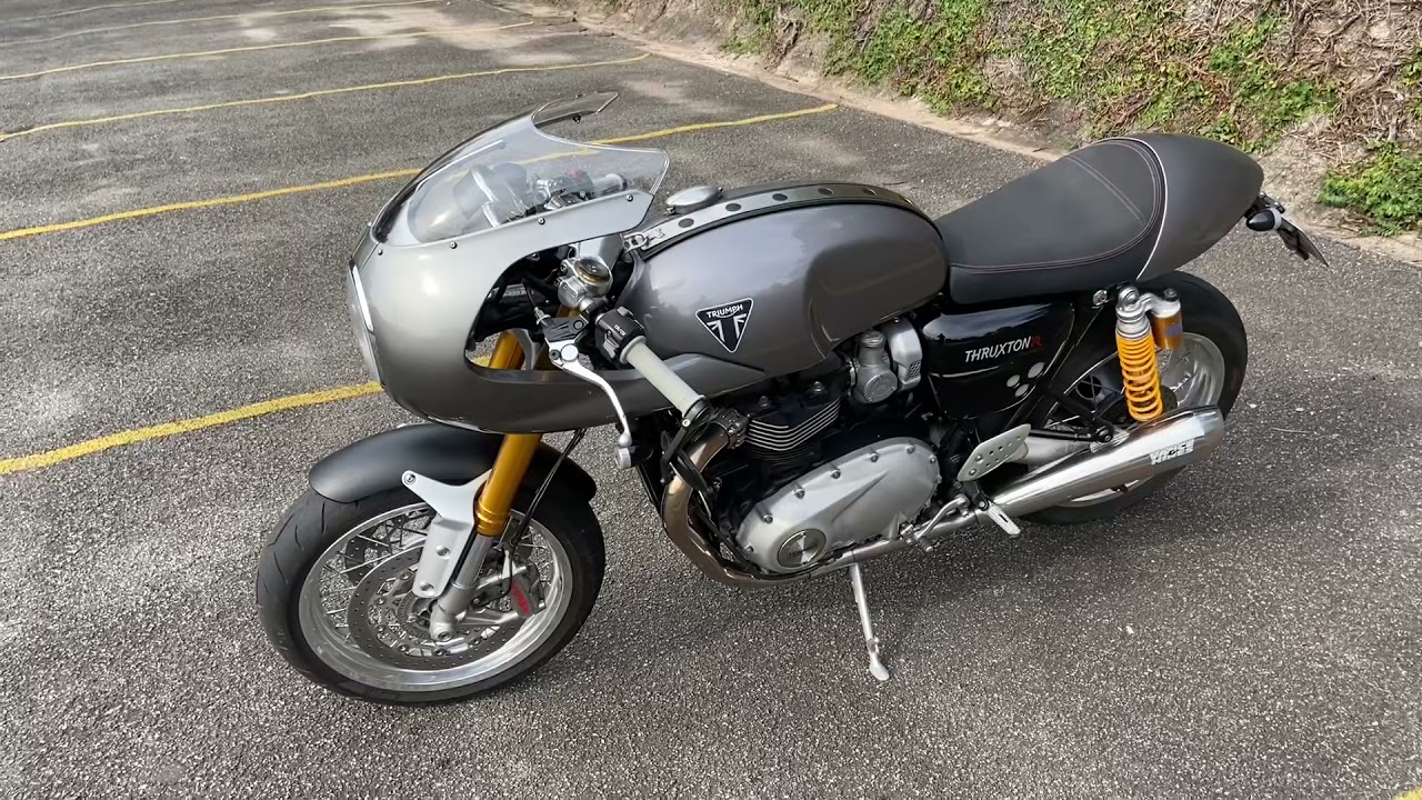 Triumph Thruxton R 1200 !! CafeRacer de Verdade!!!