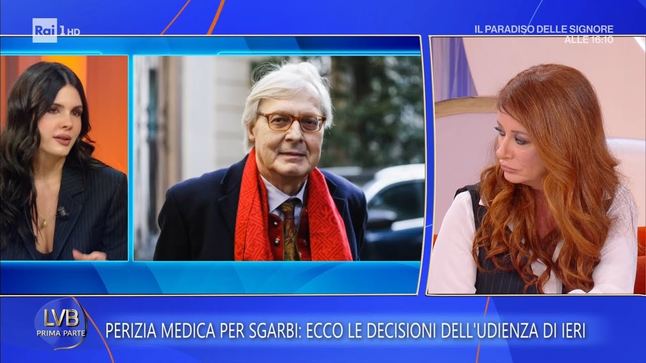 Nuova udienza per Vittorio Sgarbi: chiesta perizia medica - La Volta Buona 28/01/2026