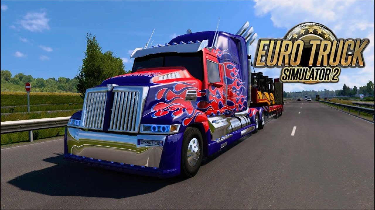 Passei sufoco no final dessa viagem pela Europa Com o Optimus Prime Parte 2 Euro Truck Simuleitor 2