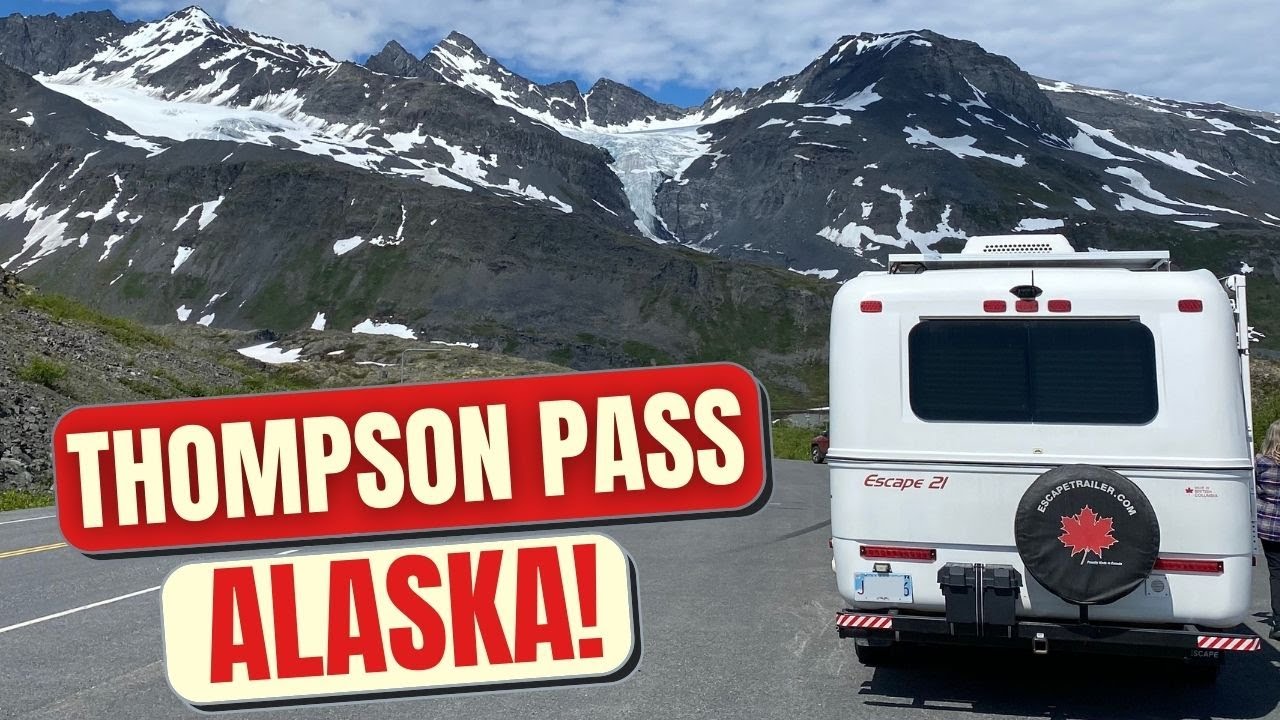 Alaska Road Trip - Driving Thompson Pass, Alaska