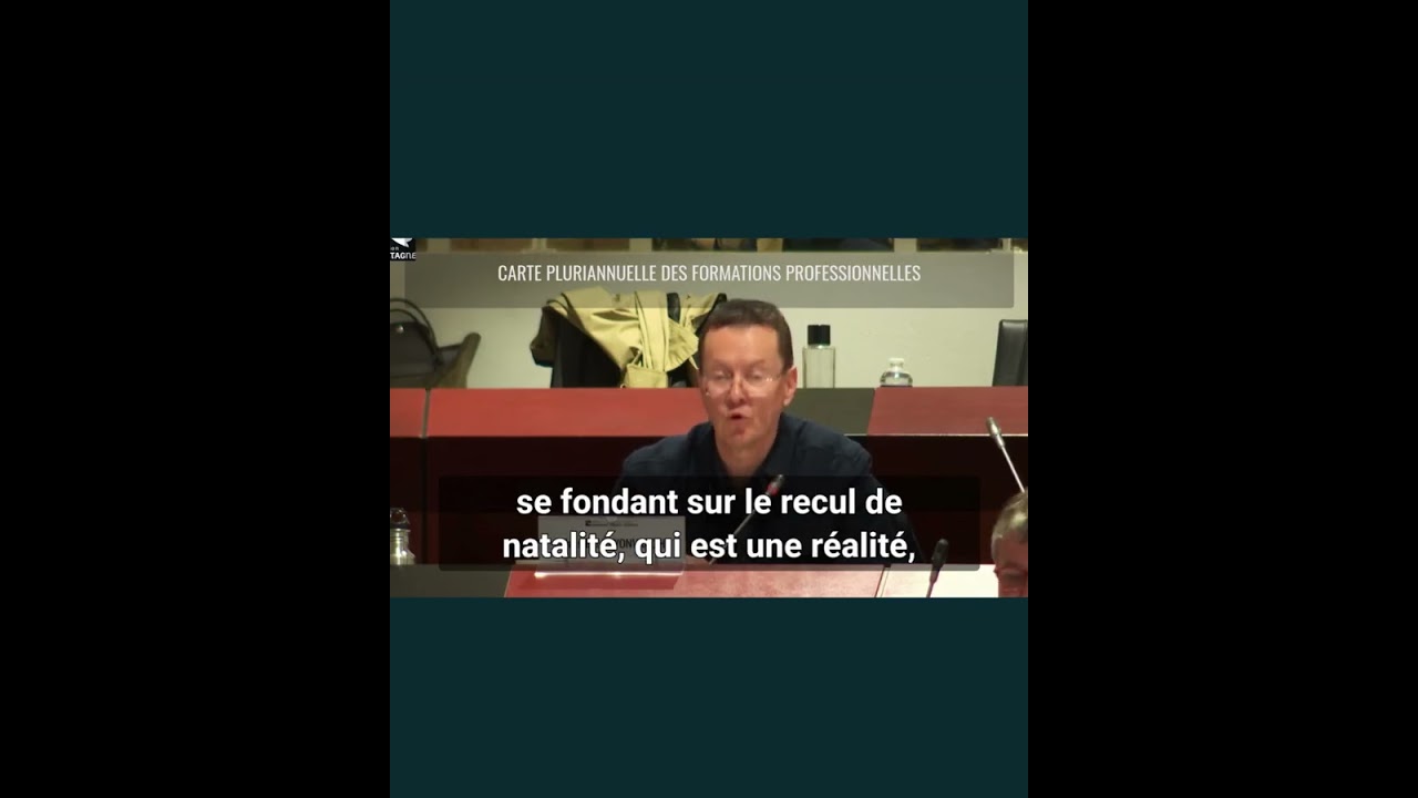 Christian Guyonvarc'h - carte des formations professionnelles sous statut scolaire- 12 décembre 2025