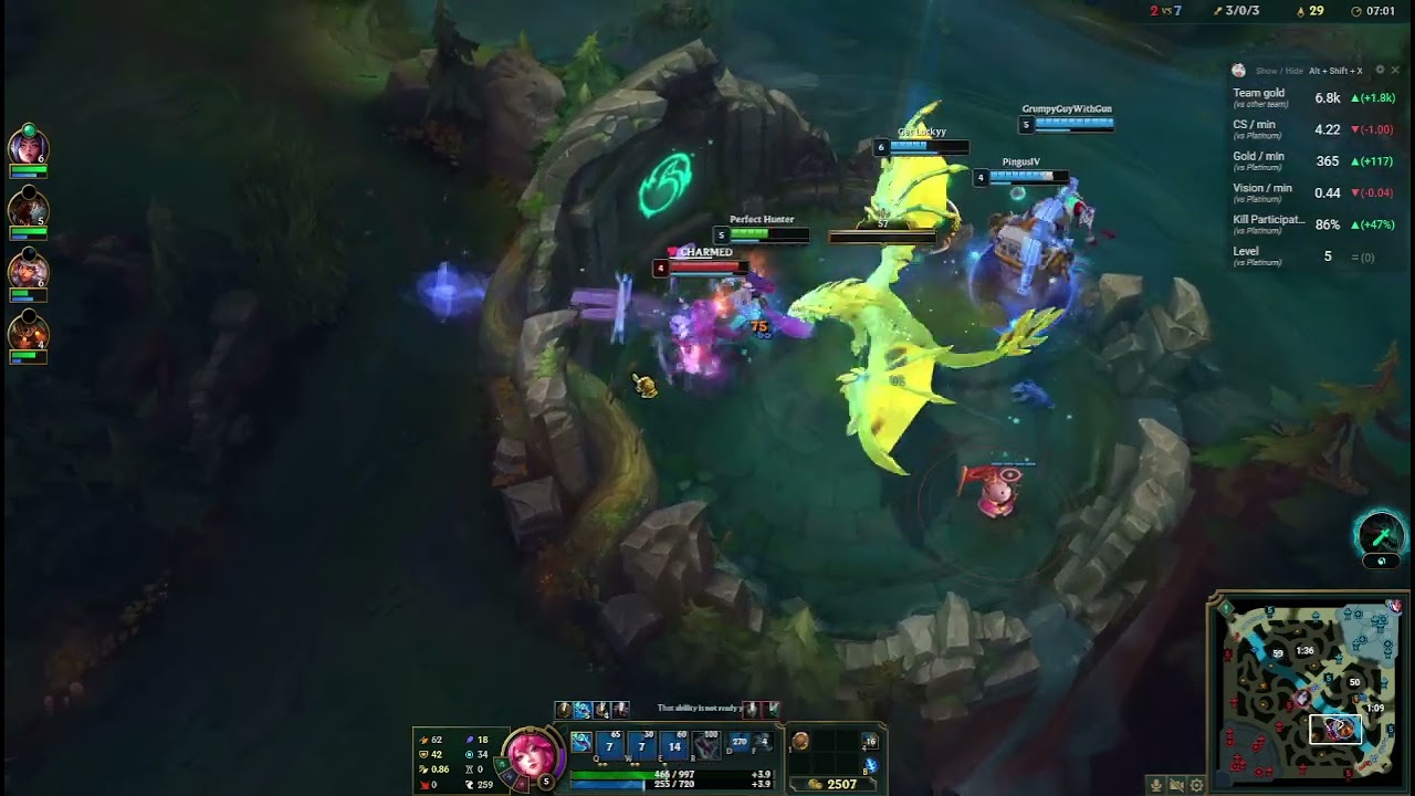 Ahri Bot Steal Deny the Shaco
