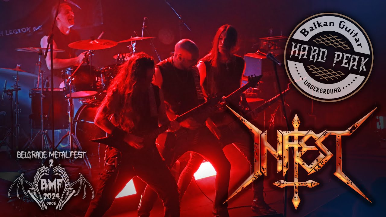 INFEST - Of Everlasting Hate / Belgrade Metal Fest 2 / 8.6.2024. / HARD PEAK