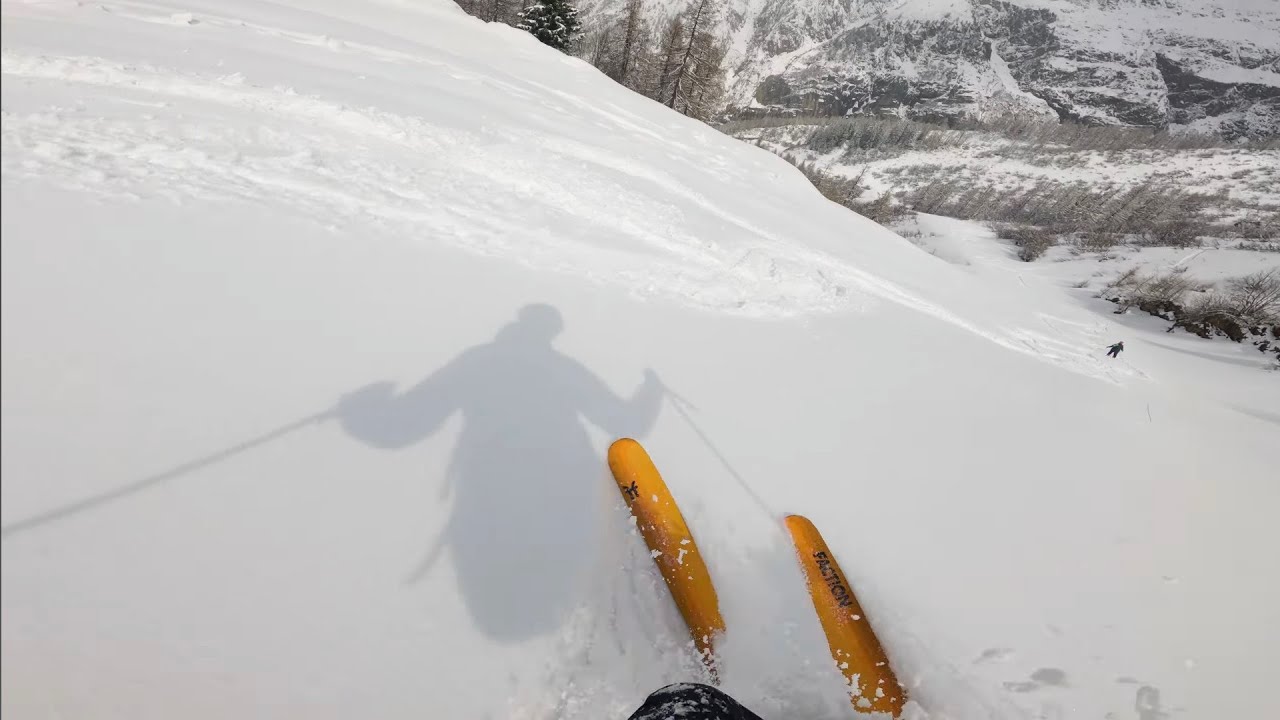 Chamonix Grands Montets April Powder Day