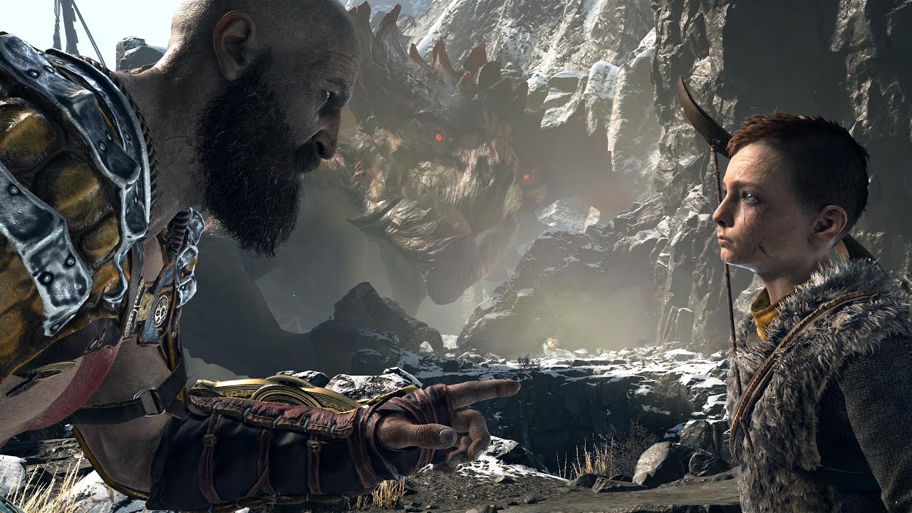 God of War 4|| Gameplay walkthrough|| Dragon kill || #ps5  #ps5gameplay  #kratos #godofwar 